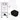 Black wall-hung toilet set with Geberit concealed cistern, white control plate and modern design for a sleek bathroom.
