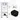 Black wall-hung toilet with built-in toilet frame and white double control plate, ideal for modern bathroom design.