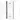 Diamond Shower door | 85 cm Matte black Clear glass Folding door DDV082110MB