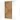 Brown glass shower wall with matte black profiles, modern finish, ideal as a stylish divider in the bathroom.