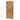 Glass shower wall with bronze-coloured coating, sleek design, ideal for modern bathrooms.