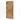 Brown shower wall with corner mounting, minimalist design, tempered glass, ideal for a modern bathroom.