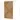 Golden walk-in shower panel with minimalist design, ideal for a stylish bathroom decor.