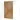 Bronze-coloured glass shower wall, walk-in model with a matte black frame, suitable as a stylish bathroom partition.