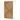 Bronze-coloured glass shower wall, minimalist design with gold-coloured fittings, ideal for a stylish bathroom.