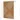 Mat brown shower wall with modern design, made of high-quality glass, ideal for a stylish bathroom decor.