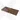 Dark wooden washbasin top rectangular, suitable for modern bathrooms, made of durable material.
