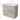 Wooden bathroom furniture with sink, light oak design, two handleless drawers, modern and compact for stylish bathrooms.