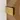 Gold-coloured glass shower wall clamp made of matte brass, modern design, ideal for sleek bathroom finishes.
