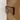 Copper shower wall clamp with a sleek design, ideal for modern bathrooms, suitable for glass walls up to 10 mm thick.
