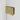 Mat gold shower door clip, rectangular design, ideal for modern bathroom decor with high-quality finish.