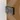 Mat black glass shower door clamp made of aluminium in modern design, ideal for sleek bathroom finishes.