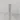 Matte stainless steel ceiling support for shower wall, cylindrical design, ideal for modern bathrooms.