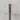 Brown ceiling support for shower curtain, adjustable metal design, ideal for a modern bathroom.