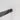 Black towel holder in matte finish, contemporary design for the bathroom, minimalist and sturdy wall model.