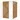 Brown glass shower wall with gold hinges, minimalist design for modern bathrooms.