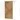 Shower wall brushed copper, minimalist design with black supports, ideal for a modern bathroom style.