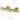 Gold-coloured thermostatic shower valve, glossy finish, round shape, ideal for luxury bathroom decor.