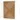 Brown glass shower screen, rectangular design, suitable for modern bathrooms; made of sturdy tempered glass.