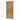Brown glass shower wall with gold-coloured frame, modern design and ideal for a stylish bathroom decor.