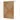 Brown frosted glass shower wall with gold hinges, stylish design, suitable as a modern partition in the bathroom.