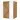 Brown shower wall set, corner installation, frosted glass and gold-coloured frame, ideal for a stylish bathroom decor.