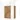 Brown shower wall set with a wooden appearance, modern design for an elegant bathroom layout, including mounting materials.