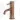 Copper basin tap with modern design, cylindrical shape and a single lever, perfect for a stylish bathroom.