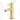 Gold basin tap with cylindrical design and single lever, perfect for a stylish bathroom decor.
