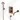 Copper built-in rain shower set with hand shower and wall tap, ideal for a modern and luxurious bathroom style.