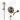 Copper rain shower set with hand shower, wall tap and round mixer tap, modern design for a luxury bathroom.