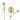 Gold built-in shower and bath tap set with round shapes, including hand shower and tap spout; stylish bathroom accessory.