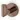 Round, rose gold metal towel hook, ideal for a modern bathroom decor.