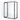 Black aluminium shower screen with clear glass, minimalist design, ideal for a modern bathroom.