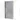 Diamond begehbare Dusche | 95 cm Edelstahl  Freistehende Wand mit Seitenwänden IDG100361BR