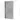 Diamond begehbare Dusche | 95 cm Edelstahl  Freistehende Wand mit Seitenwänden IDG100381BR
