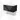 Modulo Badkamermeubel met wastafel | 80 cm Mat zwart Greeploos front Solid surface 1 lade BMW11-05056