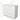 Modulo Bathroom furniture with sink | 100 cm Matte white Handle-less front Solid surface 3 drawers BMW19-03085