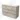 Modulo Waschtische | 120 cm Hellgraue Eiche Grifflos front Solid Surface 3 Schubladen BMW19-03133