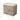 Modulo Plus Bathroom furniture with sink | 80 cm Natural oak Framework front Solid surface 2 Stacked drawers BMW47-00056