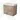 Modulo Plus Bathroom furniture with sink | 80 cm Natural oak Ledge front Mineral marble 2 Stacked drawers BMW47-00078