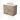 Modulo Plato Plus Vanity units for countertop basin | 80 cm Natural oak Framework front Solid surface worktop 2 Stacked drawers BMK47-00004