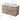 Modulo Plato Plus Vanity units for countertop basin | 120 cm Natural oak Ribbing front Solid surface worktop 2 Stacked drawers BMK47-00012