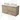 Modulo Plato Plus Vanity units for countertop basin | 120 cm Natural oak Facet front Solid surface worktop 2 Stacked drawers BMK47-00013
