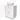 White bathroom unit with modern vanity units for countertop wash basin, vertical panels, two drawers and chrome handles, ideal for stylish bathroom storage.