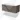 Wandhangend badkamermeubel in houtlook met wit wastafelblad, modern design en metalen greep.