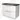 White bathroom cabinet with two drawers, marble basin worktop and sleek handles, modern design for a luxurious bathroom.