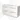 Witte dubbele wastafelmeubel met vier lades, modern design en strakke handgrepen, perfect voor elke stijlvolle badkamer.