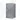 Grey glass shower enclosure with corner step, rectangular design and chrome handle, perfect for modern bathrooms.