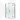 Diamond Shower enclosure | 100x100 cm Black chrome Clear with matt strip Pivot door Square CDB224610313BCN